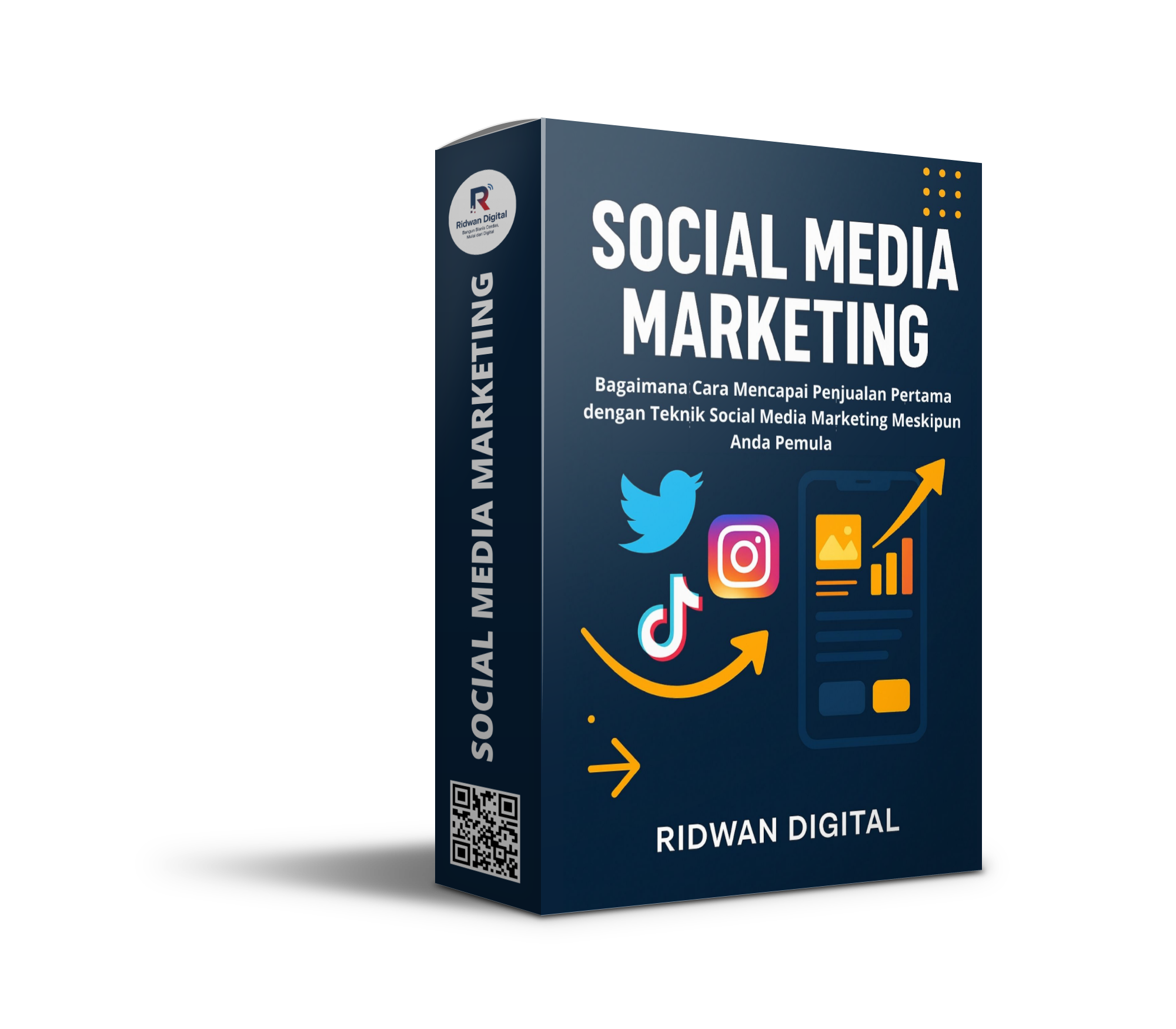 Mockup E-Book Sosial Media Marketing